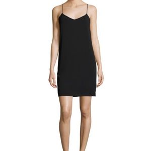 Vince Black Tank Mini Dress
